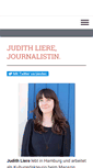 Mobile Screenshot of judithliere.de